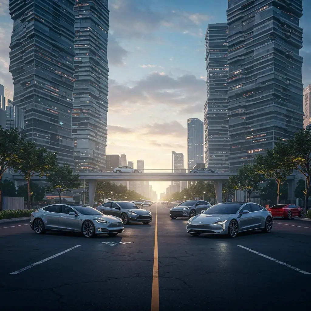 Chińskie marki samochodów: Tesla, NIO, BYD i Geely zmieniają motoryzacyjny krajobraz
